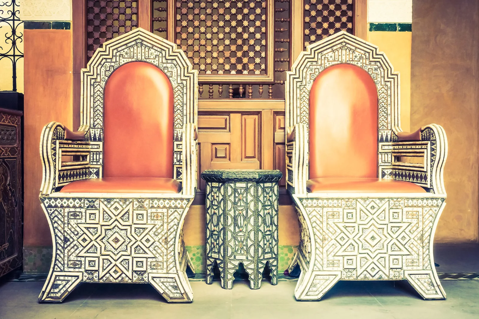 agencement des meubles marocains
